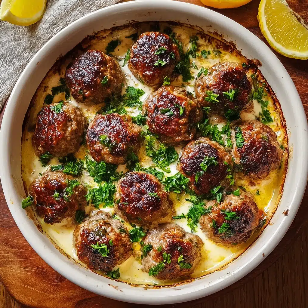 Greek Lamb Meatballs Recipe - Recipe Image