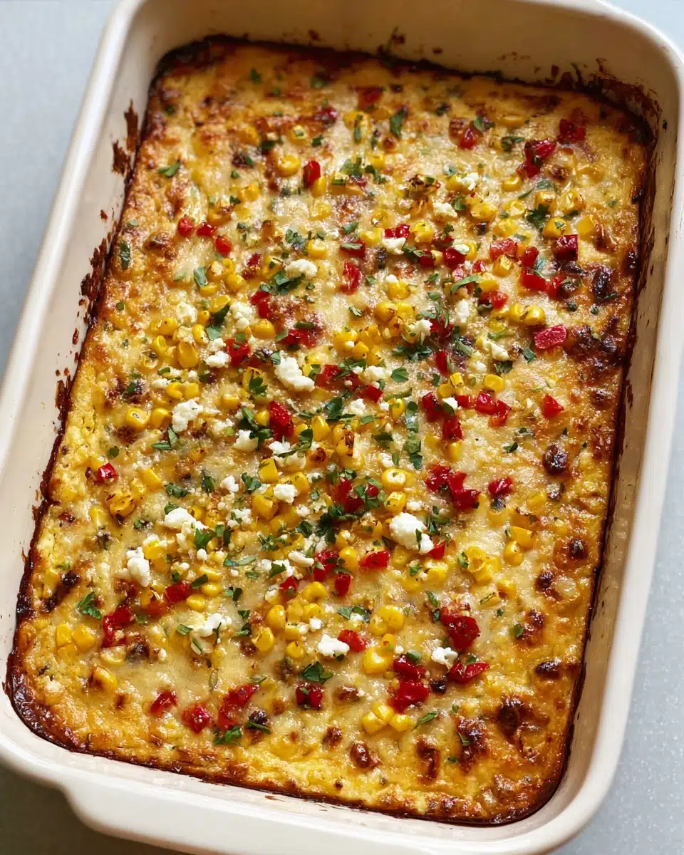 Mexican Street Corn Chicken Bake Recipe