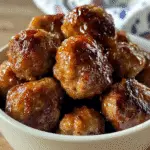 Slow Cooker Honey Garlic Meatballs