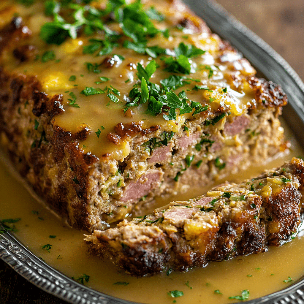Chicken Cordon Bleu Meatloaf Recipe