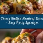 Cheesy Stuffed Meatloaf Bites Recipe