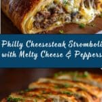 Philly Cheesesteak Stromboli Recipe