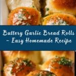 Garlic Bread Rolls Recipe