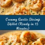 Creamy Garlic Shrimp (15 mins) Recipe