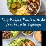 Burger Bowls Recipe