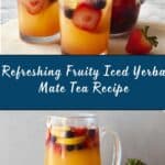 Fruity Iced Yerba Mate Recipe
