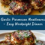 garlic parmesan meatloaves Recipe
