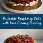 Pistachio Raspberry Cake Recipe