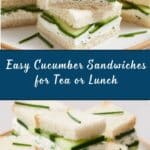 Cucumber Sandwiches Recipe