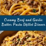 Beef and Garlic Butter Pasta recipe