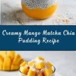 mango chia pudding matcha Recipe