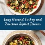 Ground Turkey and Zucchini Skillet Recipe
