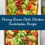 Green Chile Chicken Enchiladas Recipe