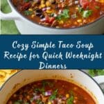 Simple Taco Soup Recipe