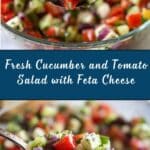 Cucumber and Tomato Salad with Feta Recipe