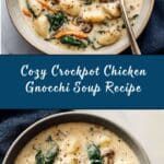 Crockpot Chicken Gnocchi Soup Recipe