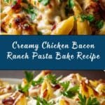 Chicken Bacon Ranch Pasta Bake Recipe