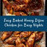 Easy Baked Honey Dijon Chicken Recipe