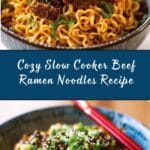 Slow Cooker Beef Ramen Noodles Recipe