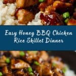 Honey BBQ Chicken Rice Recipe