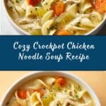 Crockpot Chicken Noodle Soup Recipe