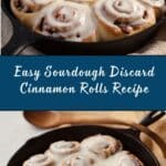 Easy Sourdough Discard Cinnamon Rolls Recipe