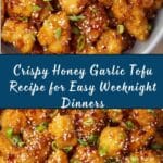 Crispy Honey Garlic Tofu Recipe