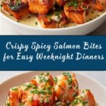 Crispy Spicy Salmon Bites Recipe