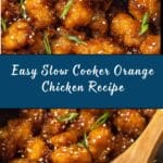 Easy Slow Cooker Orange Chicken Recipe