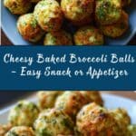 Baked Broccoli Cheese Balls Recipe