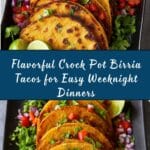 Crock Pot Birria Tacos Recipe