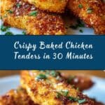 Crispy Baked Chicken Tenders Recipe