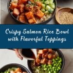 Crispy Salmon Rice Bowl Recipe