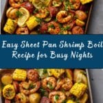 Easy Sheet Pan Shrimp Boil Recipe