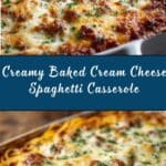 Baked Cream Cheese Spaghetti Recipe