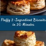 Ultimate 2-Ingredient Biscuits Recipe