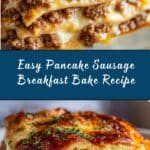 Pancake Sausage Breakfast Bake Recipe