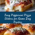 Pepperoni Pizza Sliders Recipe
