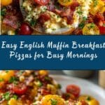 English Muffin Breakfast Pizzas Recipe