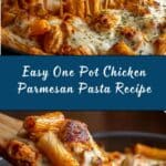 One Pot Chicken Parmesan Pasta Recipe