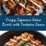Japanese Katsu Bowls with Tonkatsu Sauce Recipe