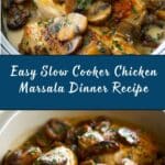 Slow Cooker Chicken Marsala Recipe