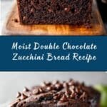Double Chocolate Zucchini Bread Recipe