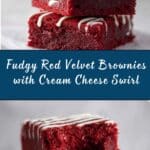The Best Fudgy Red Velvet Brownies Recipe