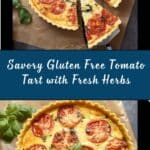 Savory Gluten Free Tomato Tart Recipe