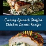 Spinach Stuffed Chicken Breast Recipe