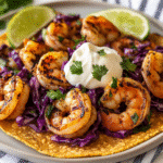 Shrimp Avocado Tostadas