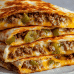 Cheeseburger Quesadillas Recipe