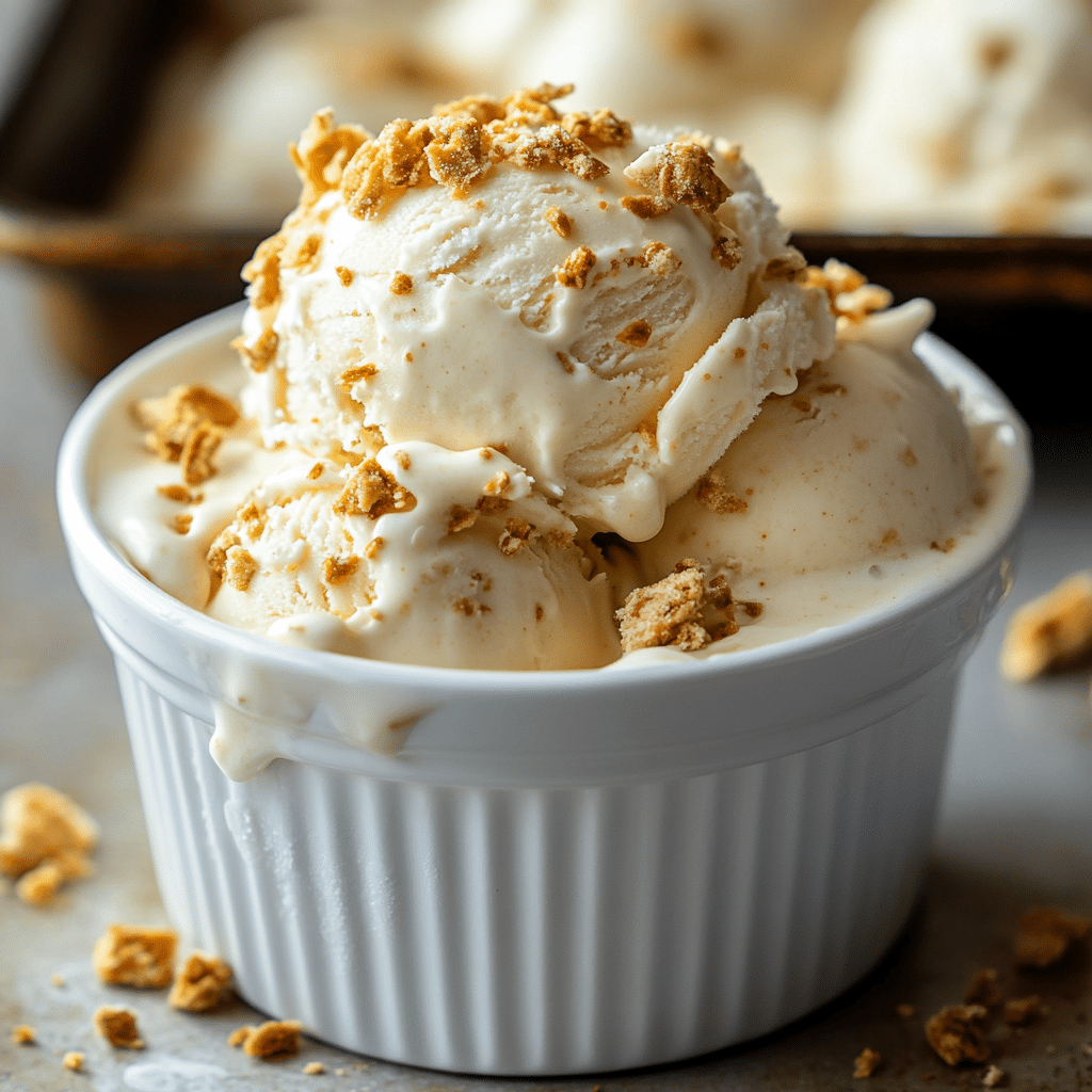 No Churn Banana Ice Cream