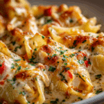 Creamy Cajun Chicken Stuffed Shells Recipe